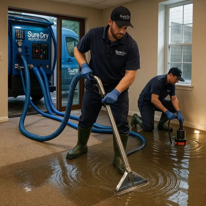 Water Extraction and Removal process in Tipton, CA